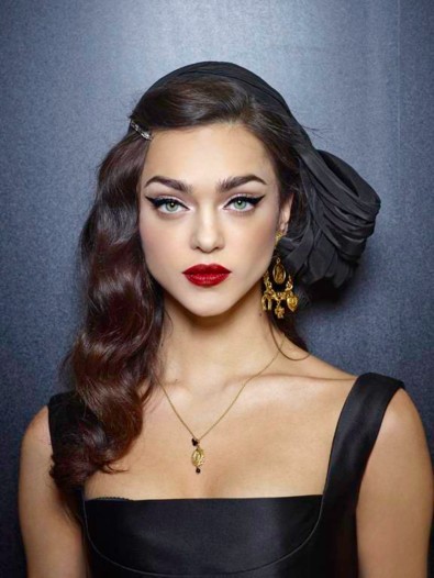 ماكياج Dolce & Gabbana خلال أسبوع الموضة