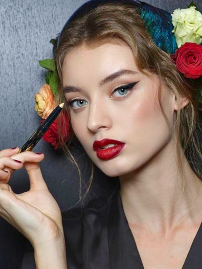 ماكياج Dolce & Gabbana خلال أسبوع الموضة