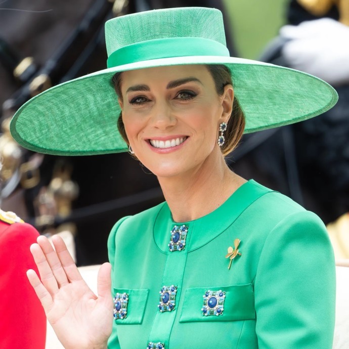 بالفيديو: كيت ميدلتون تشارك للمرة الأولى في حفلة Trooping the Color