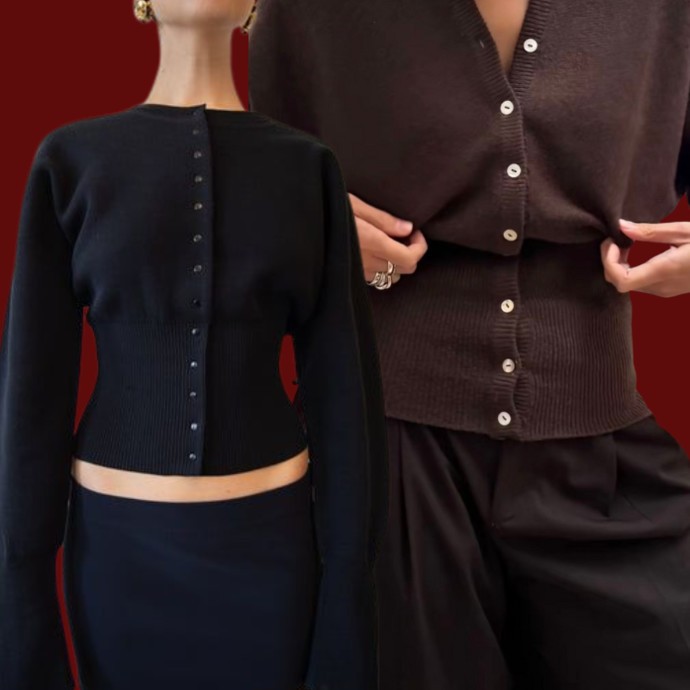 الكارديغان الضيّق عند الخصر: قطعة ستحتاجينها هذا الموسم!