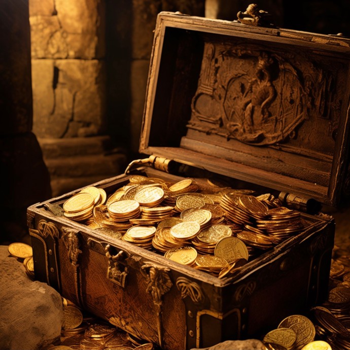 رجل في فرنسا يعثر على كنز في حديقته، وهذا ما فعله به