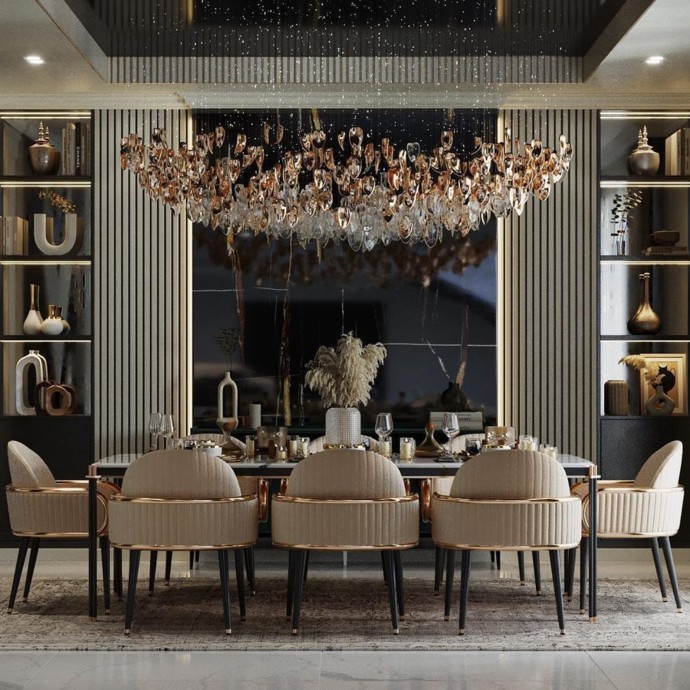 صور ديكور غرفة طعام أنيق