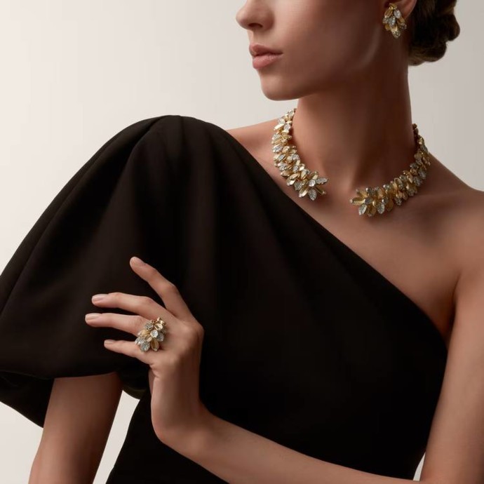 صور أطقم مجوهرات نسائية من أفخم الدور العالميّة