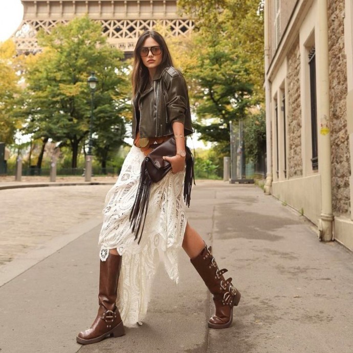 تنورة بوهو في الشتاء؟ نعم، ومن أكثر الصيحات رواجاً!