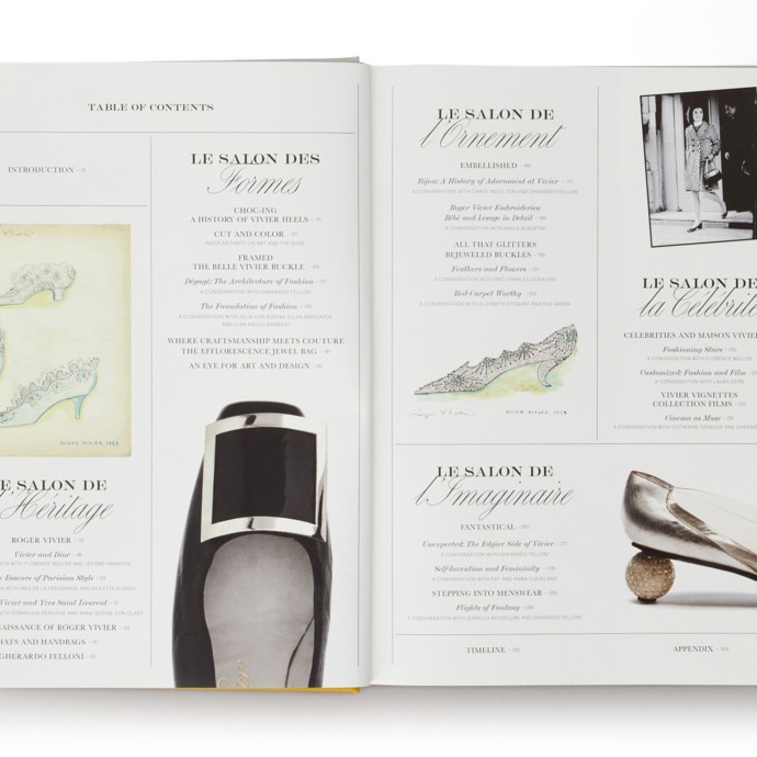 محطة مفصلية لعلامة Roger Vivier من خلال إصدارها لمونوغراف جديد