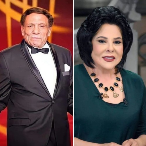 خبر حزين من إسعاد يونس عن عادل إمام