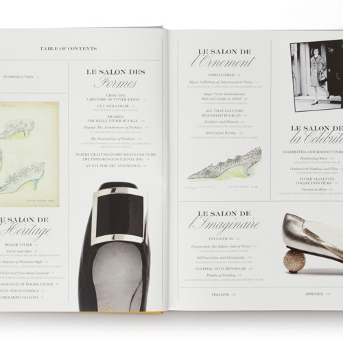 محطة مفصلية لعلامة Roger Vivier من خلال إصدارها لمونوغراف جديد