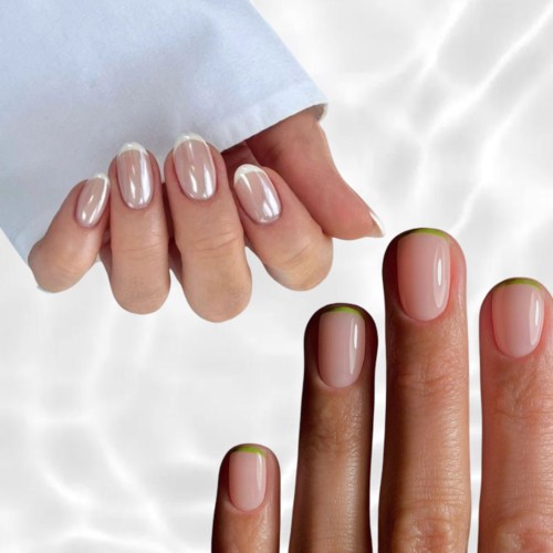 أفكار أظافر French Nails متنوعة لهذا الصيف