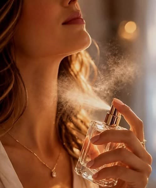 رشّ العطر على الرقبة عادة يومية قد تضرّ ببشرتك