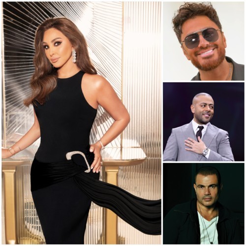 ما الذي يجمع إليسا وعمرو دياب وتامر حسني وتامر عاشور؟