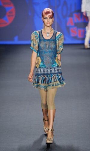  Anna Sui نيويورك ربيع/صيف2013