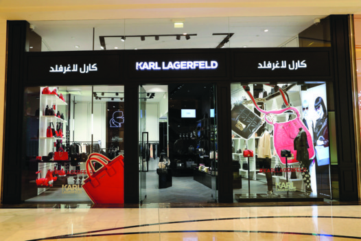 كارل لاغرفيلد يحتفل بافتتاح متجره في الدوحة، قطر