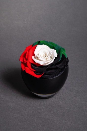 إهدي أحباءك أواني الأزهار بألوان العلم الإماراتي!