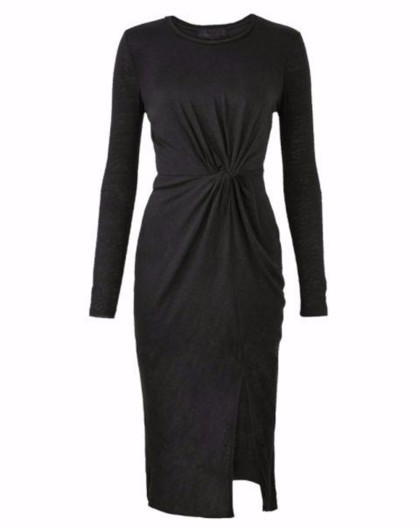 أجمل فستان قصير باللون الأسود!