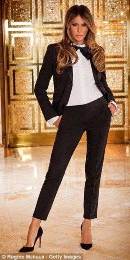 Melania Trump أيقونة من أيقونات الموضة!