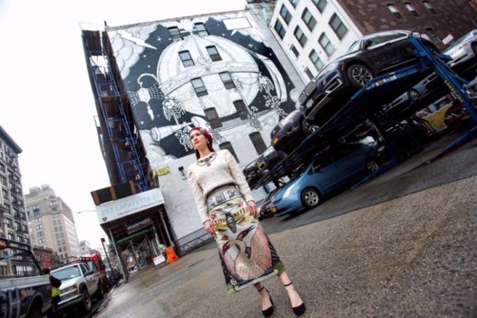 Gucci ولوحة جدارية في نيويورك