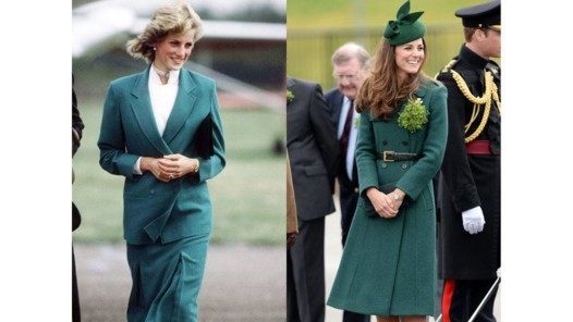كم مرة إرتدت كايت ميدلتون مثل الراحلة الأميرة ديانا؟