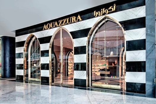 AQUAZZURA تطلق متجرها الأوّل في الإمارات العربية المتحدة