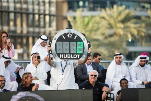 هوبلو تثبت أنّها العلامة العالمة برياضة كرة القدم من خلال مباراة Match of Friendship في دبي