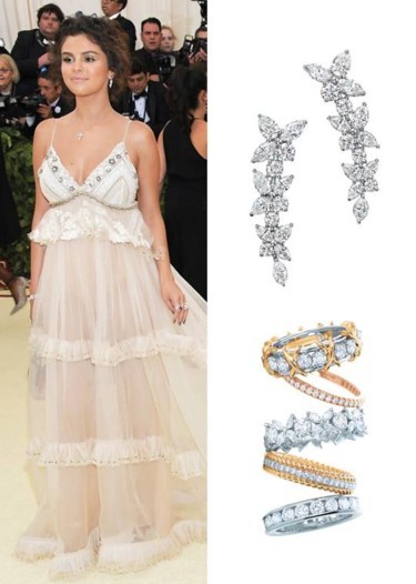 مجوهرات Tiffany & Co تضيء حفل الميت غالا