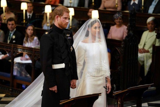بالصور: الأمير هاري وميغان ماركل زوج وزوجة!