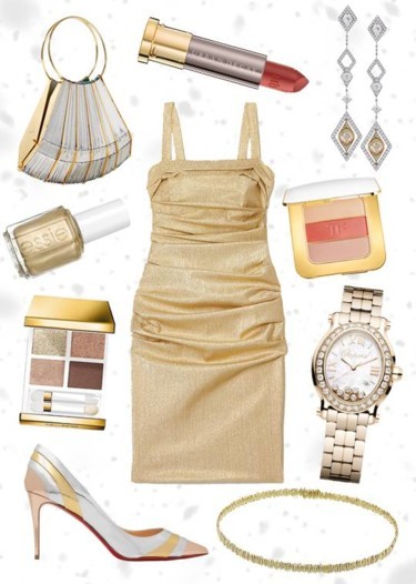 أي فستان ذهبي ستتألقين به في أمسيتك؟