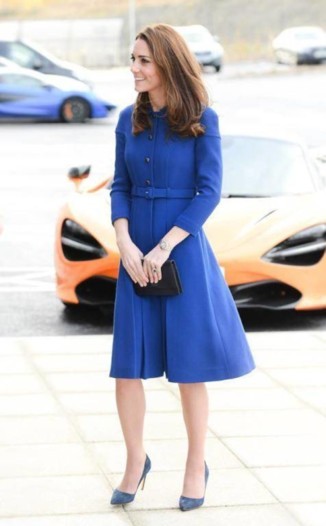 اللون الأزرق الملكي على طريقة كيت ميدلتون