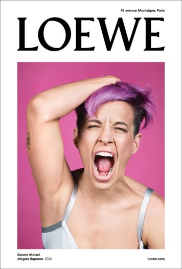Loewe تكشف بعض اللقطات من حملة السنة القادمة