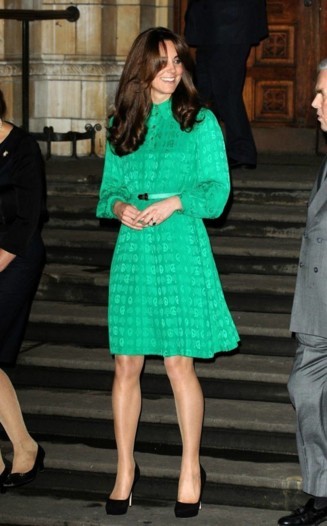 ما السرّ وراء ارتداء كيت ميدلتون للون الأخضر؟