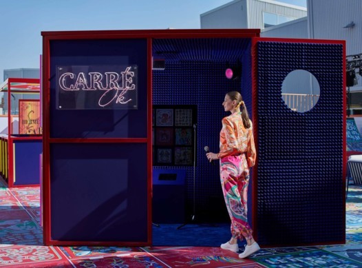 معرض Hermès Carré Club للأوشحة الحريرية في دبي