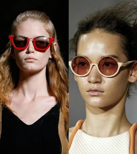 ما هي موضة النظارات الشمسية لربيع وصيف 2015؟