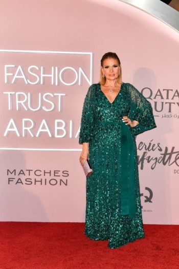 إطلالات النجمات في حفل Fashion Trust Arabia