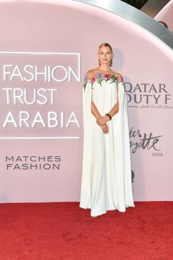 إطلالات النجمات في حفل Fashion Trust Arabia