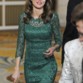 الملكة ليتيزيا تعشق الفساتين الخضراء