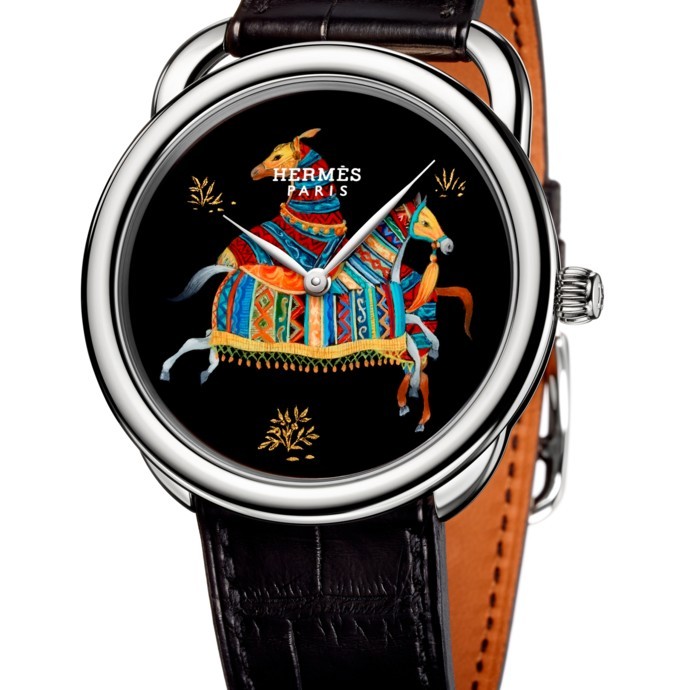 ساعة Arceau Cheval d’Orient من هيرمس