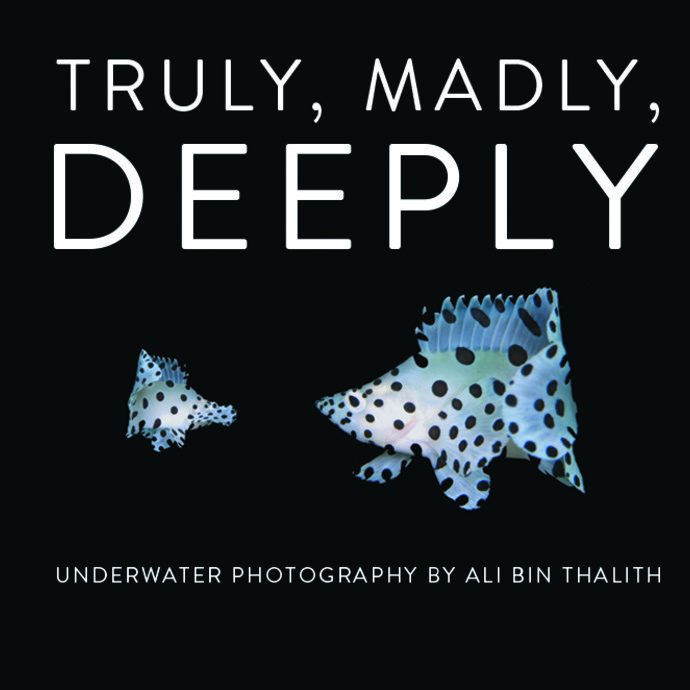 سعادة علي بن ثالث يطلق كتابه الأول عن التصوير تحت الماء