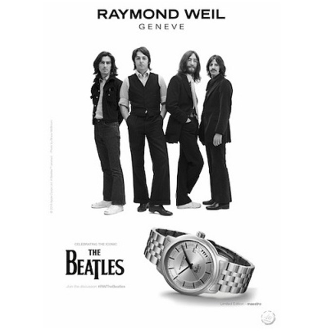 إصدار فرقة البيتلز المحدود من  Raymond Weil