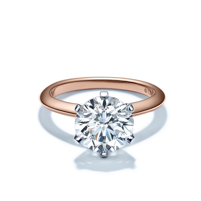 خاتم Tiffany الشهير بالذهب الورديّ