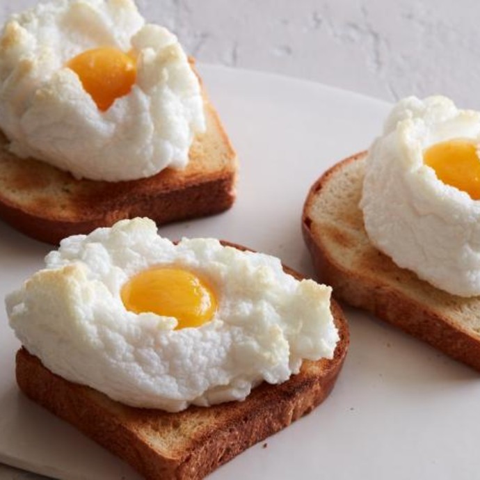 طريقة عمل غيوم البيض