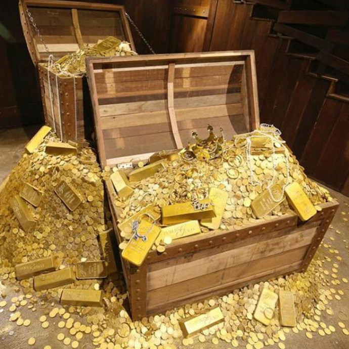 كنز من الذهب في إيطاليا!