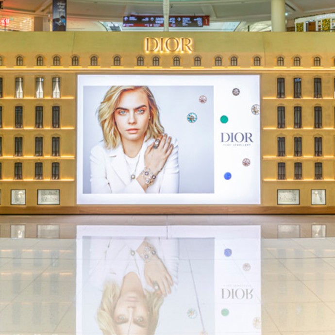 إفتتاح متجر Dior المؤقت في دبي مول