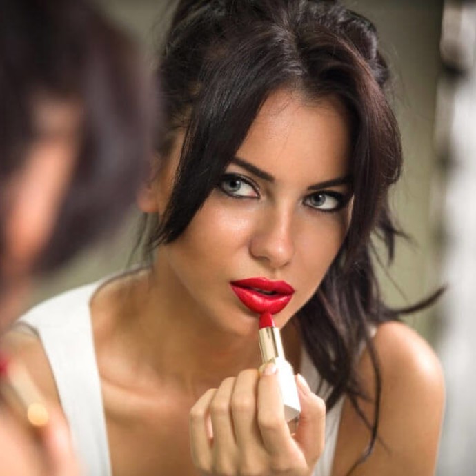 شفاه مثيرة ليلة رأس السنة