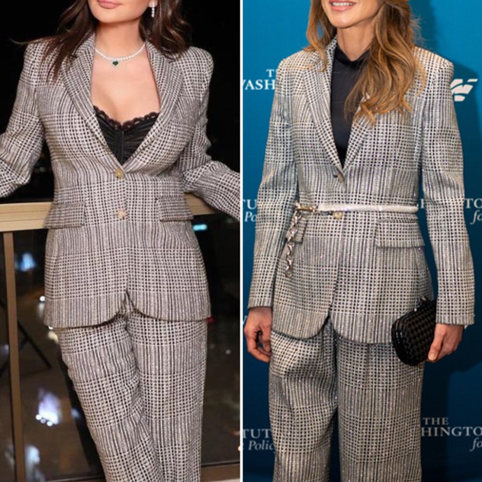 إليسا ترتدي نفس بدلة الملكة رانيا