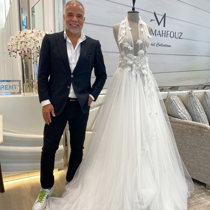 عبد محفوظ يُطلق أحدث مجموعة لفساتين الزفاف في دبي