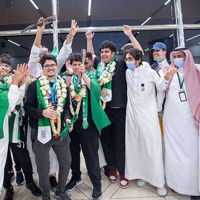 انجاز تاريخي للمنتخب السعودي للعلوم والهندسة