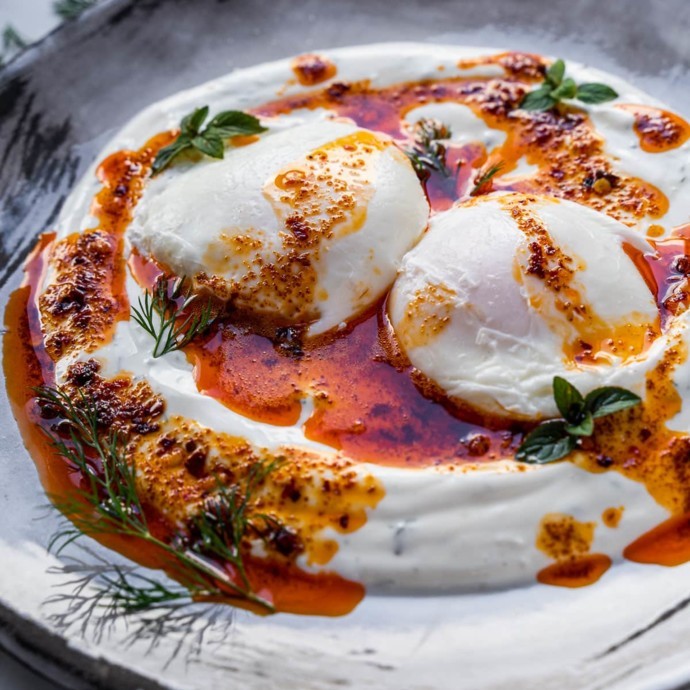 طريقة تحضير البيض التركي اللذيذ