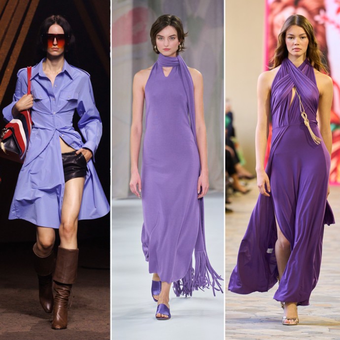 اللون البنفسجي يتصدّر مشهد الموضة في ربيع 2026