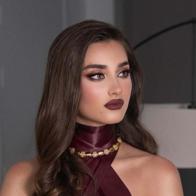 صور ماكياج عيون شتوي ناعم للمساء