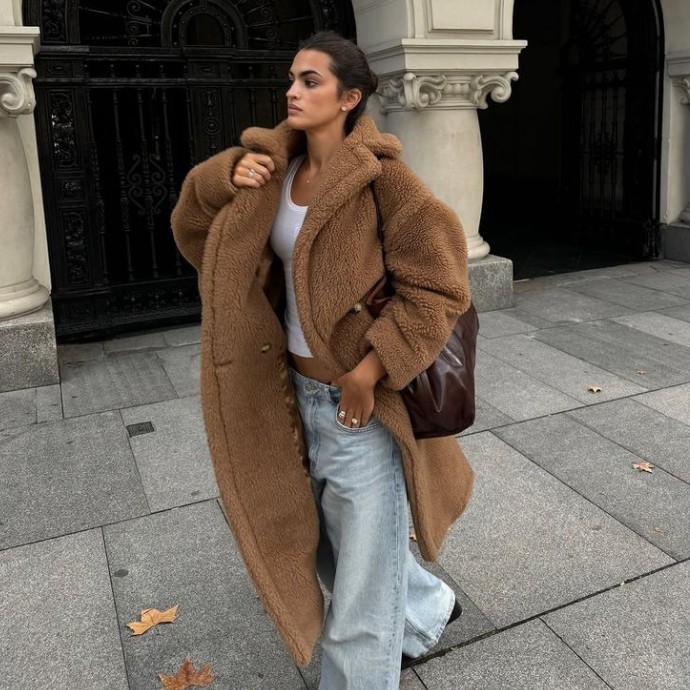 معطف تيدي بير يجمع الدفء، الراحة والإطلالة المميّزة!