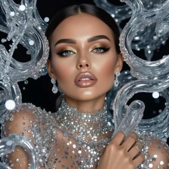 صور مكياج رائع لسهرة رأس السنة